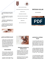 TRIPTICO Protesis Ocular