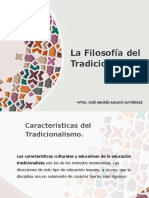 Filosofia Del Tradicionalismo