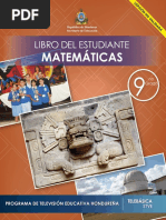 Libro Del Estudiante Matemáticas 9no