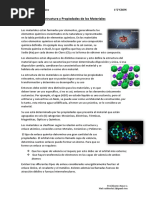 Estructura y Propiedades de Los Materiales