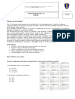 Evaluación Diagnóstica De: Historia