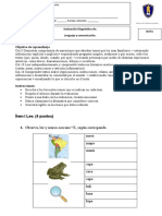 Objetivo de Aprendizaje:: Ítem I Lee. (9 Puntos) 1. Observa, Lee y Marca Con Una "X, Según Corresponda