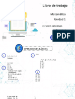 Matemática Unidad 1: Estudios Generales Semestre I