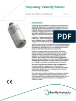 Low Frequency Velocity Sensor Datasheet - 169872F1