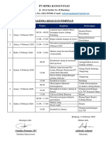 Agenda Pimpinan