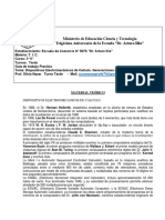 Ministerio de Educación Ciencia y Tecnología Trigésimo Aniversario de La Escuela "Dr. Arturo Illia"