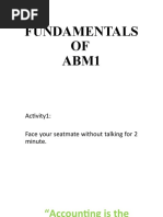 FABM Fundamentals of ABM1