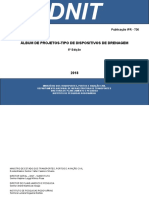 Álbum de Projetos-Tipo de Dispositivos de Drenagem: Publicação IPR - 736