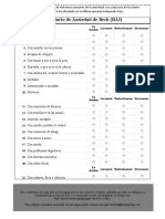 Inventario de Ansiedad Beck BAI (Formato) 1