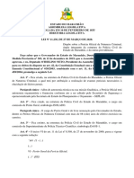 LEI - 11236 Dispõe Sobre A Perícia Oficial de Natureza Criminal