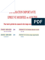 Epreuve Modifiee Ou Ajoutee CT 04-2023