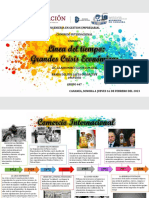 Linea Del Tiempo: Grandes Crisis Económicas: Ingenieria en Gestion Empresarial Comercio Internacional Unidad 1