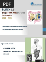 Block 1.5: Digestion and Defense-I