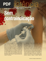 Sem Contraindicação: Especialistas Afirmam Que Pacientes Oncológicos Devem Tomar Vacina Contra Covid-19