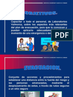 Plan de Evacuación: Servicio de Seguridad Y Salud en El Trabajo