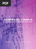 Archivos Del Común Iii