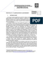 Práctica #2: "Elaboracion de Cladogramas" Evaluación