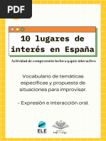 10 Lugares de Interés en España