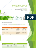 AULA 1 - Biotecnologia Vegetal UA