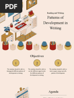 Reading and Writing: Patterns of Development in Writing