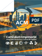 Curriculum Acm Sa de CV 2022 Rev 2