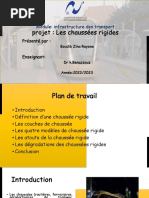 Projet: Les Chaussées Rigides: Module: Infrastructure Des Transport