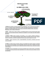 Proyecto de Vida Guía El Árbol de La Vida:: El Tallo de Mi Vida Es Dios y Mi Familia Porque Me Da La Fuerza para Segur