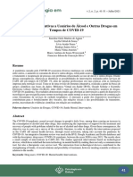 Estratégias Interventivas A Usuários de Álcool e Outras Drogas em Tempos de COVID-19