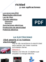 La Electricidad y Sus Aplicaciones