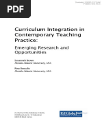 Curriculum Integration in Contemporary Teaching Practice