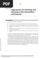 Cross-Curricular Teaching and Learning in The Seco... - (3. Approaches To Teaching and Learning in The Humanities and Beyond)