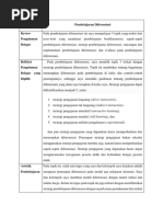 Jurnal Refleksi Pembelajaran Diferensiasi