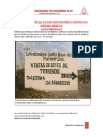 Caso de TASACION COMERCIAL DE UNA SERVIDUMBRE Y USUFRUCTO Metodo Directo