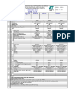 Gate Valve: Piping Data Sheet