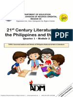 G11SLM2-21st-Century-LiteratureFINAL For Student