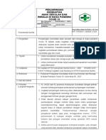 SOP Penjaringan Dimasa Pandemi