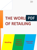 The World of Retailing