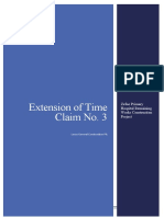 Extension of Time Claim For Building Project