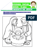 El Nacimiento de Jesus para Ninos de Cuatro Anos