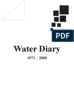 Water Diary 1971 - 2008