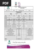 "Horarios de Clase Por Grupo" Conalep Plantel Temixco: Revisión: 04 Código Fecha de Aprobación: 21/10/2019 Página 1 de 1