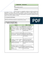 Titulo Del Proyecto Presentado: 1. Condiciones Actuales. 1.1. Descripción de La Situación Actual