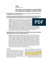 Morphometric Analysis of Three Normal Facial Types in Mixed Dentition Using Posteroanterior Cephalometric Radiographs: Preliminary Results