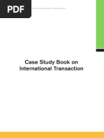 Case Study Book On International Transaction