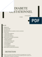 Diabete Gestationnel: DR Belghith Cyrine