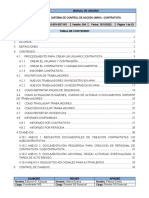 Manual de Usuario Sistema de Control de Acceso - Contratista