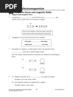 Chapter 4 Electromagnetism: Magnetic Forces and Magnetic Fields