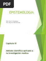 Epistemologia: Prof. Dra. R. Quintana Prof. Mg. M.G Monteverde