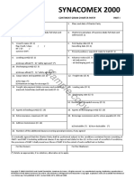 Sample Copy SYNACOMEX 2000