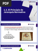 1.3. El Principio de Jerarquía Normativa